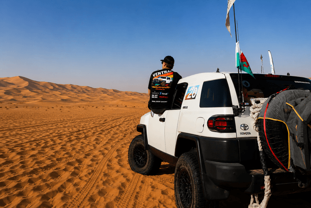 FJ on the dunes