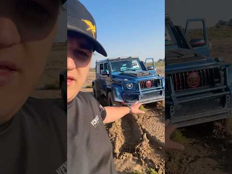 Brabus G Wagon in Mud: The Recovery-Point Problem — official Ventrax Offroad video