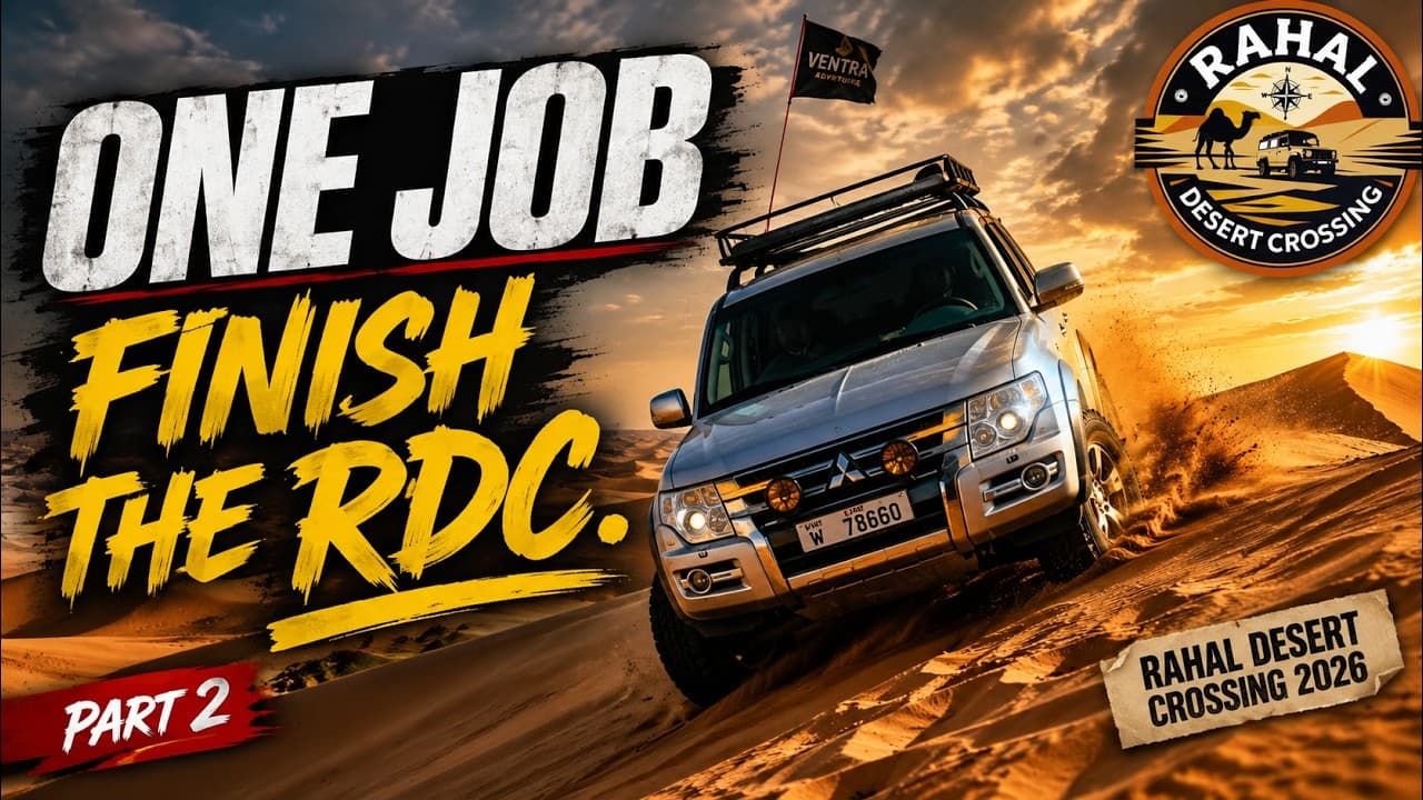 Rahal Desert Crossing 2026: Can We Finish Liwa? | Part 2 — official Ventrax Offroad video
