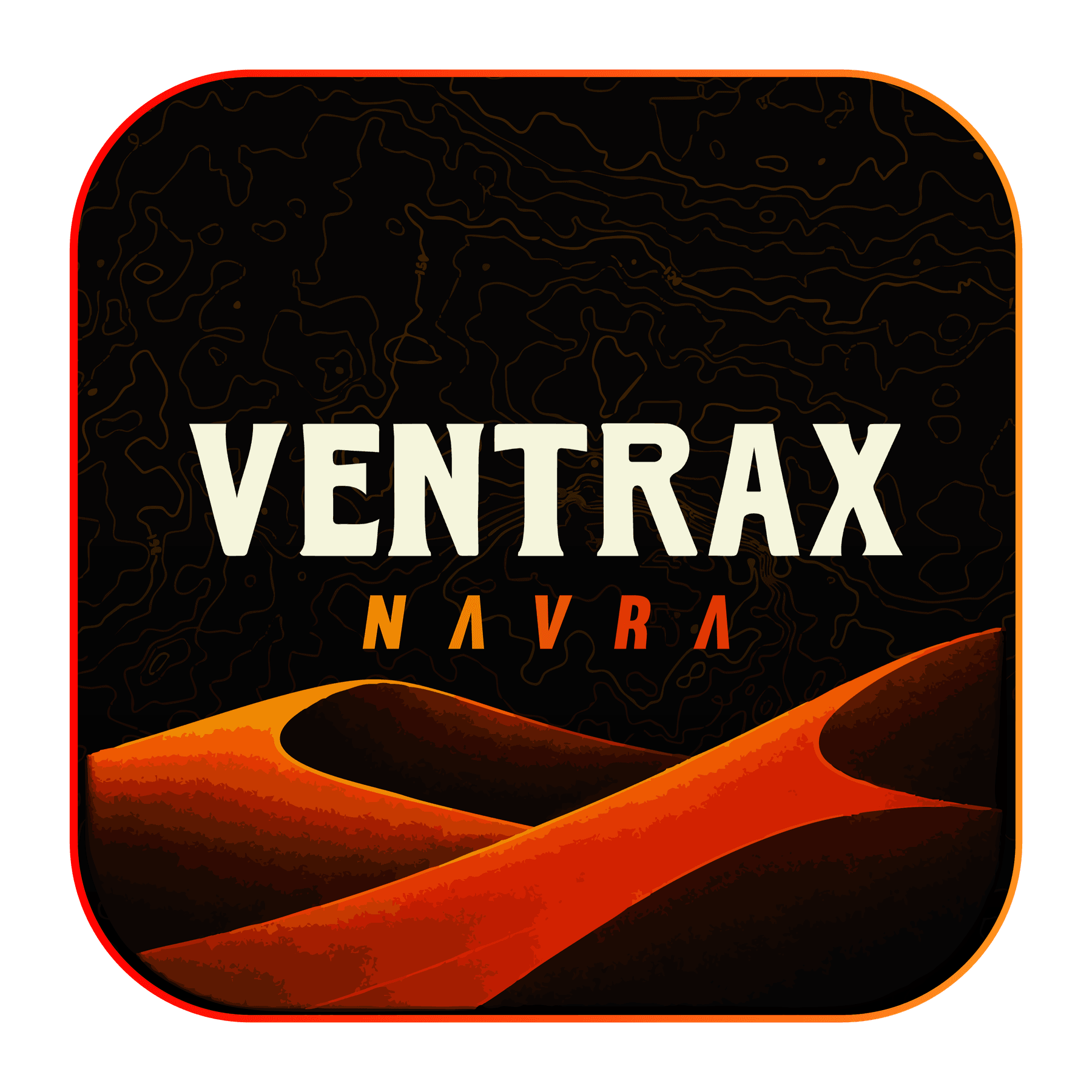 Ventrax Navra UAE off-road navigation app icon