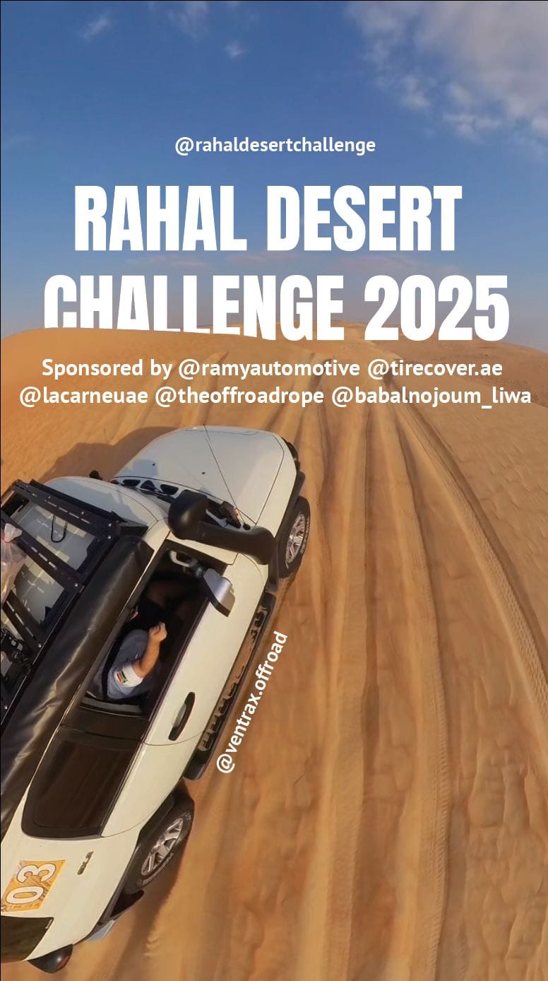 Ventrax Offroad Toyota FJ Cruiser competing in the Rahal Desert Challenge 2025